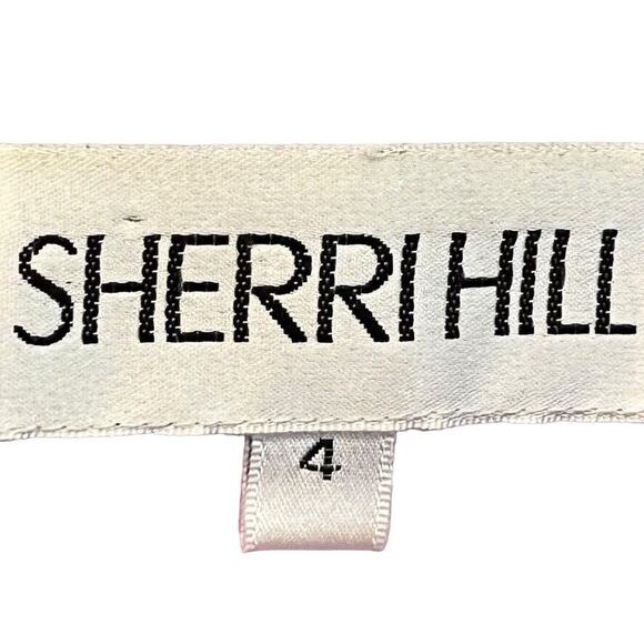 Sherri Hill Womens Formal Crochet Long Fit Flare Skirt Train Lavender sz 4 - Picture 16 of 16